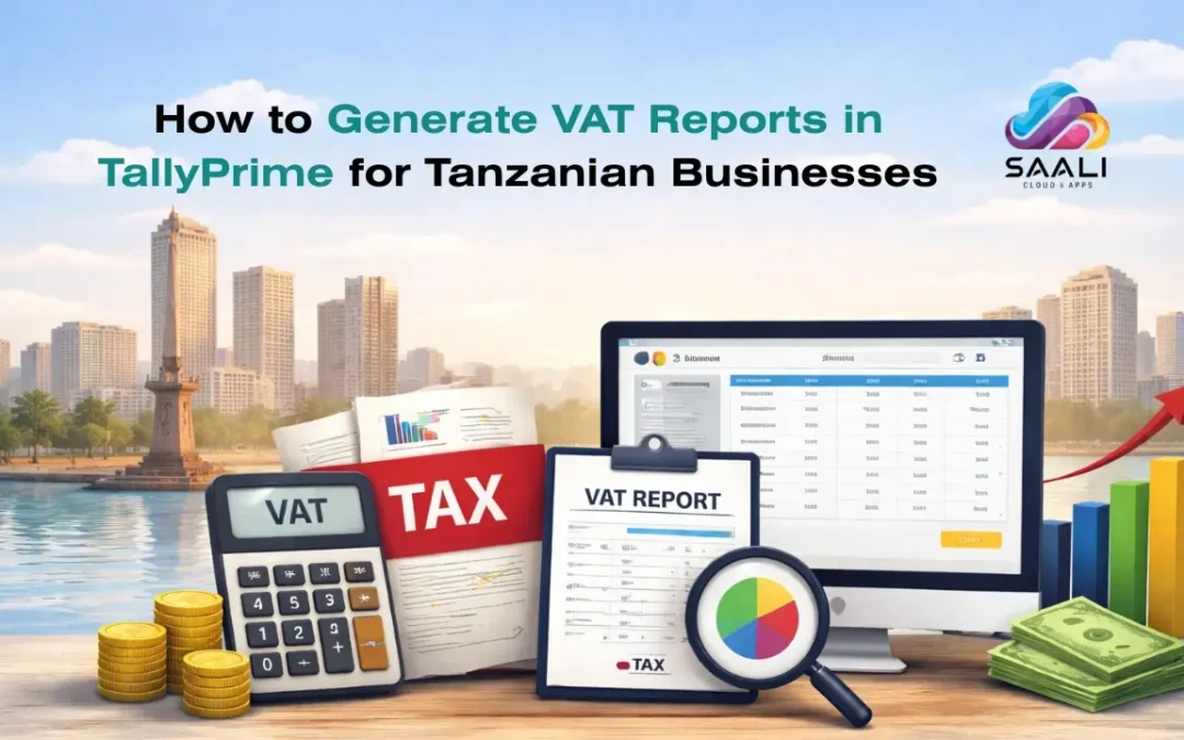 Generate VAT Reports in TallyPrime