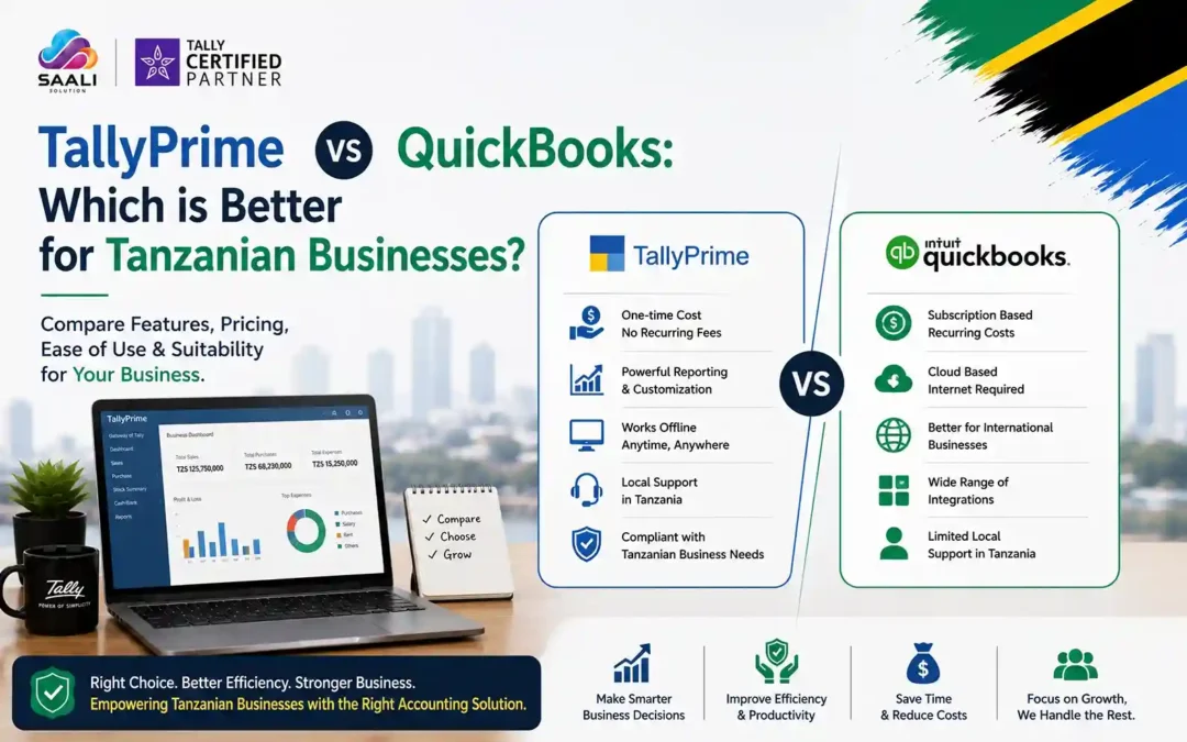 TallyPrime vs QuickBooks: Which is Better for Tanzanian Businesses?
