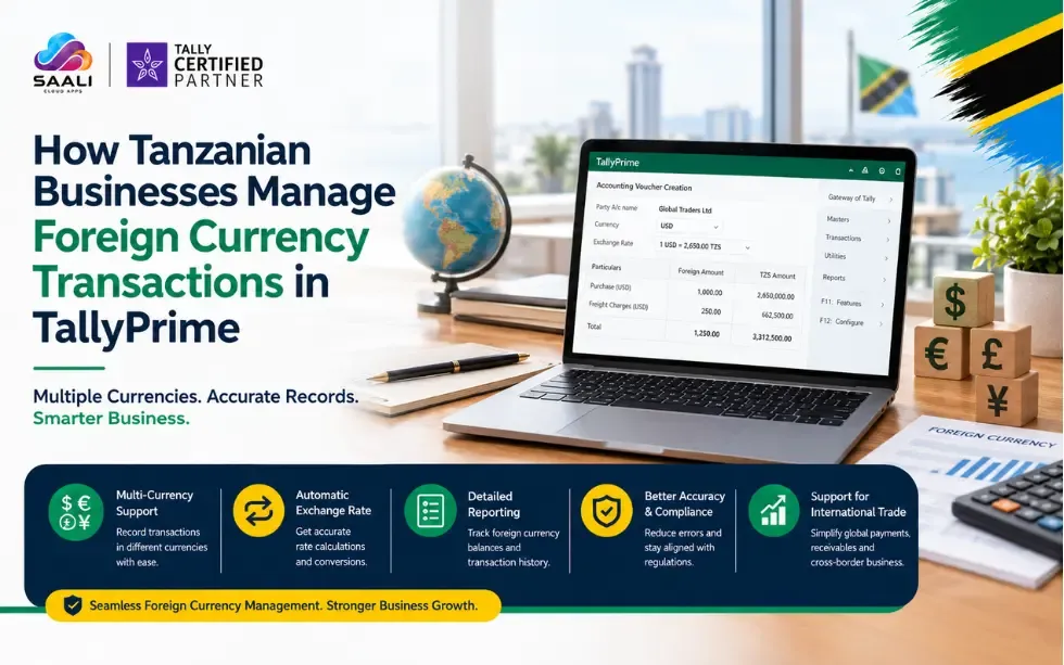 How Tanzanian Businesses Manage Foreign Currency Transactions in TallyPrime